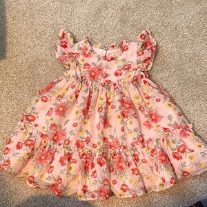 Christian Siriano Pink Floral Kids Dress